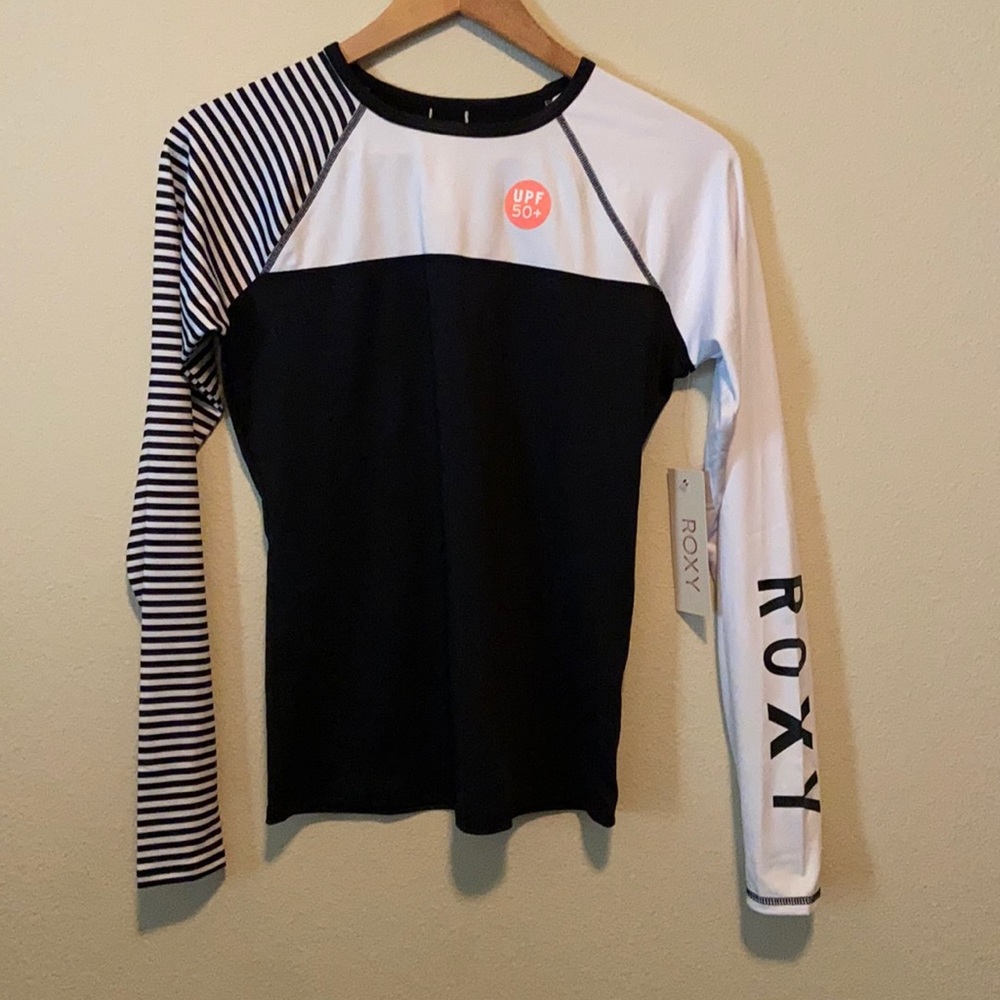 Roxy long sleeve Neon Tide Rash-guard top